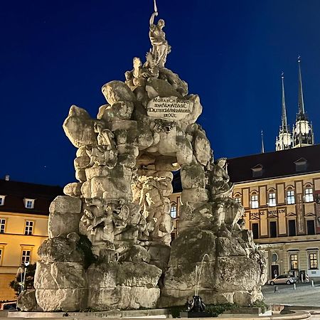 Apartman Se Saunou A Terasou S Vyhledem Na Брно Екстер'єр фото