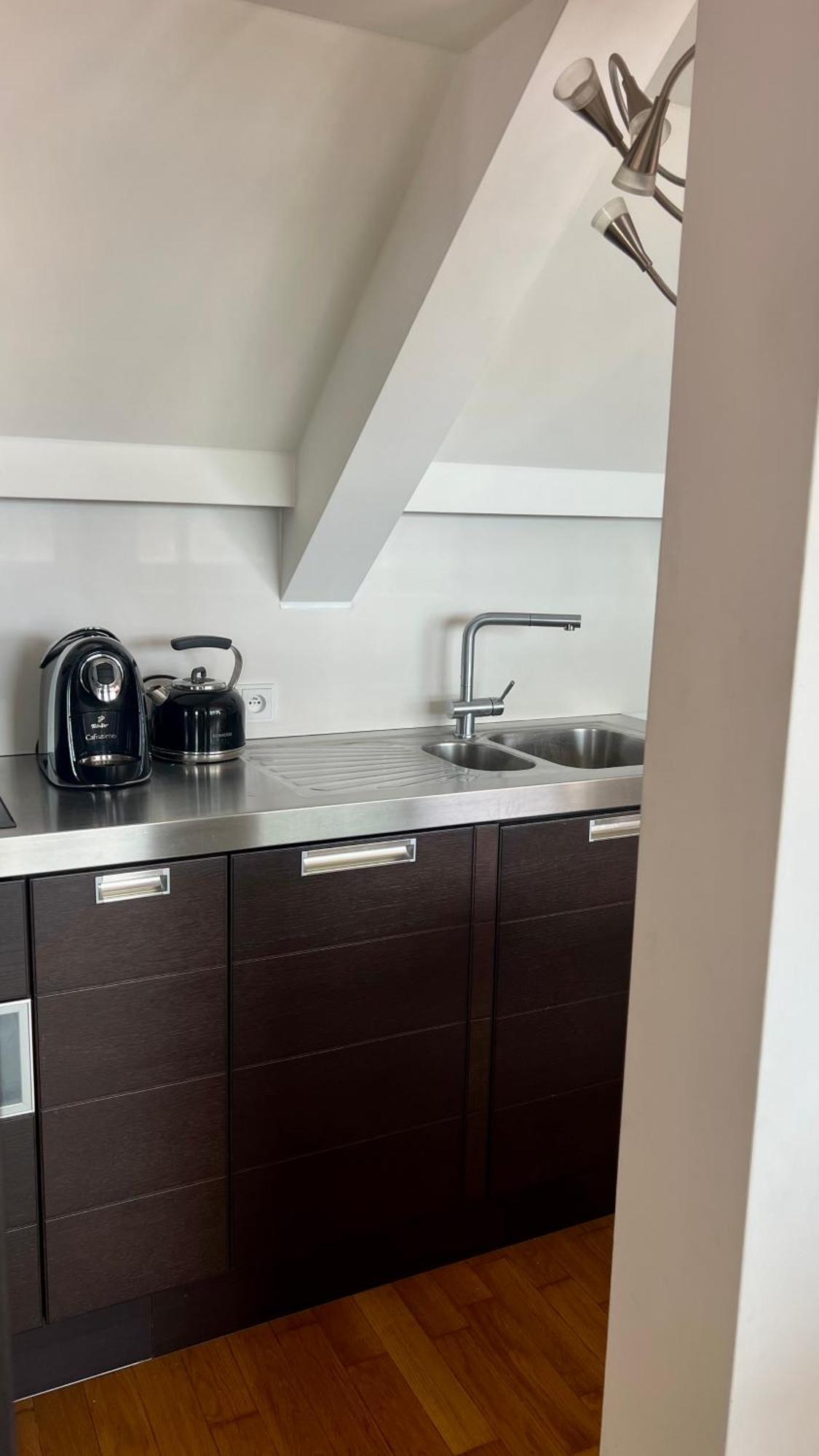 Apartman Se Saunou A Terasou S Vyhledem Na Брно Екстер'єр фото
