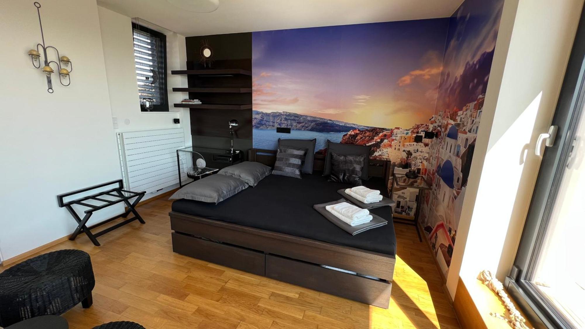 Apartman Se Saunou A Terasou S Vyhledem Na Брно Екстер'єр фото