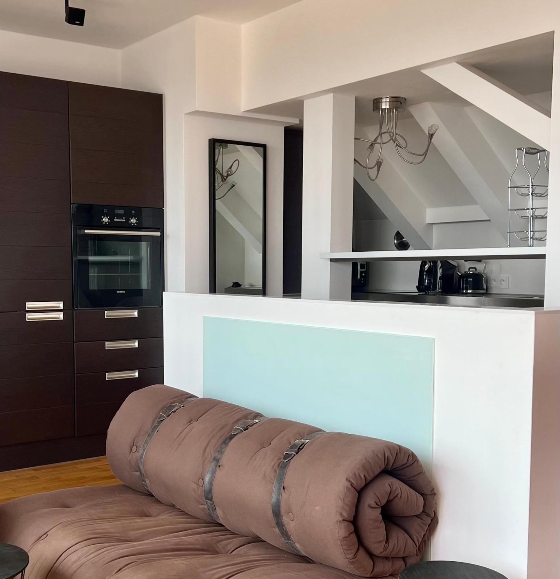 Apartman Se Saunou A Terasou S Vyhledem Na Брно Екстер'єр фото